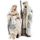 Holy Family statue H 60 cm shabby chic s1