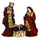 Natività 3 pezzi 39 cm stile veneziano s1