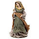 Holy Family Shabby Chic 3 pcs 35 cm in resin cloth s3