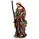 Holy Family Venetian style red and gold 2 pcs 40 cm s5