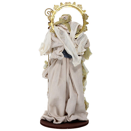 Estatuas natividad con base estilo veneciano resina 50 cm 5