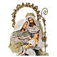 Holy Family statue on base Venetian style resin 50 cm s2