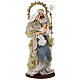 Holy Family statue on base Venetian style resin 50 cm s4