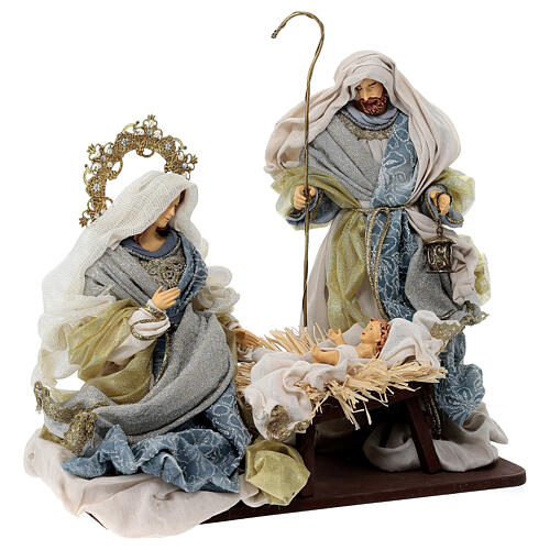 Natividad con base rectangular estilo veneciano 35 cm 7