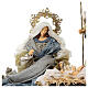 Holy Family statue on rectangular base Venetian style 35 cm s3