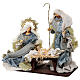 Holy Family statue on rectangular base Venetian style 35 cm s4