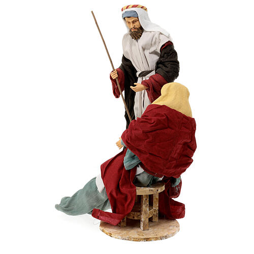 3 piece Holy Family statue 60 cm, Light of Hope 2