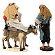 Nativité avec âne, résine et tissu, 30 cm Light of Hope s8