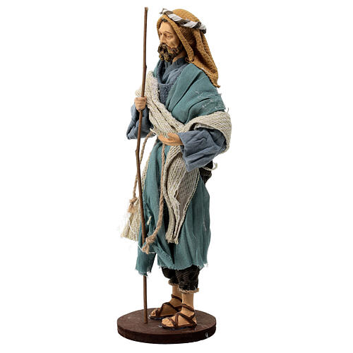 Narodziny Jezusa z osiołkiem, żywica i tkanina, Light of Hope 30 cm 5