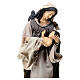 Natividade resina e tecido coleção Morning in Bethlehem 85 cm s2
