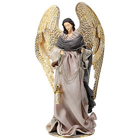 Angel statue 45 cm resin and cloth Morning in Bethlehem