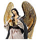 Statue ange assis 35 cm résine et tissu Morning in Bethlehem s2
