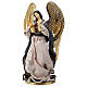 Statue ange assis 35 cm résine et tissu Morning in Bethlehem s3