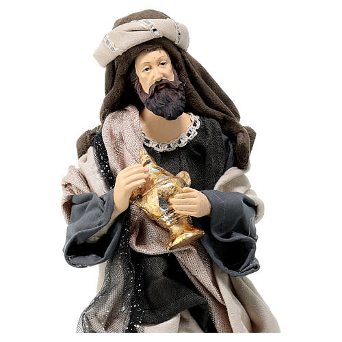 Set 3 pz Re Magi Morning in Bethlehem 35 cm 4