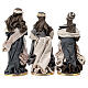 Set 3 pz Re Magi Morning in Bethlehem 35 cm s12