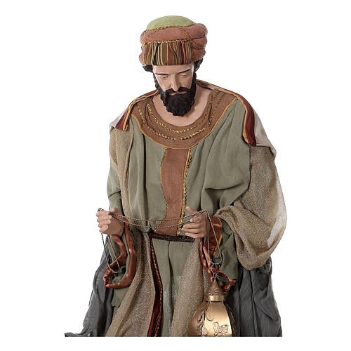 Wise Men, resin and fabric, set of 3, 120 cm, Holy Earth 3