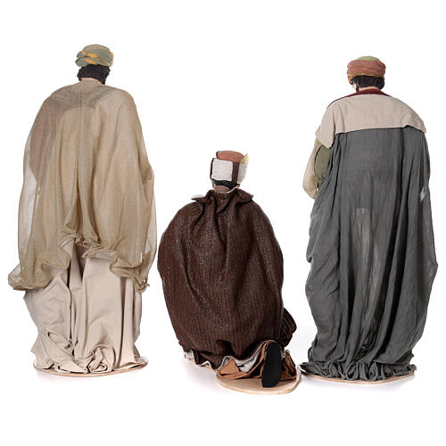 Three Wise Men statue 120 cm in resin cloth 3 pcs Holy Earth 11