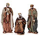 Three Wise Men statue 120 cm in resin cloth 3 pcs Holy Earth s1