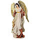 Angel, resin and fabric, for Holy Earth Nativity Scene of 60 cm s1