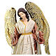 Angel, resin and fabric, for Holy Earth Nativity Scene of 60 cm s2