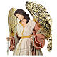 Angel, resin and fabric, for Holy Earth Nativity Scene of 60 cm s4