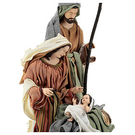 Holy Earth Narodziny Jezusa na podstawie 60 cm, żywica i tkanina