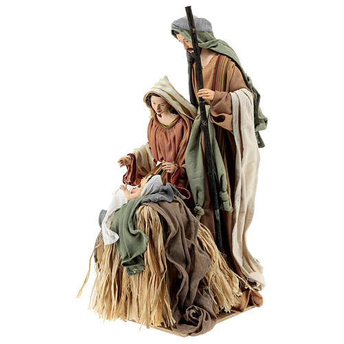 Holy Earth Narodziny Jezusa na podstawie 60 cm, żywica i tkanina 3