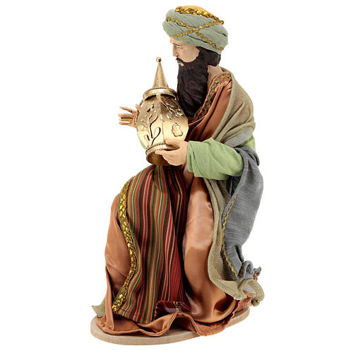 Holy Earth Wise Men 60 cm in resin and fabric 7