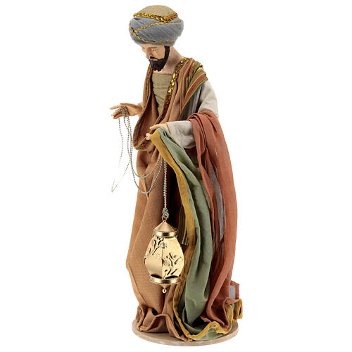 Holy Earth Wise Men 60 cm in resin and fabric 9
