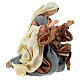 Holy Earth Holy Family in resin and fabric 40 cm s9