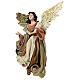 Angel flying, resin and fabric, for Holy Earth Nativity Scene of 30 cm s2