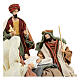 Nativity scene set 6 pcs with Wise Men resin cloth 20 cm Holy Earth s4