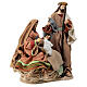 Nativity on a base, resin and fabric, for Holy Earth Nativity Scene of 30 cm s4