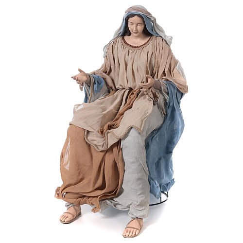 Northern Star natività 120 cm resina e tessuto 9