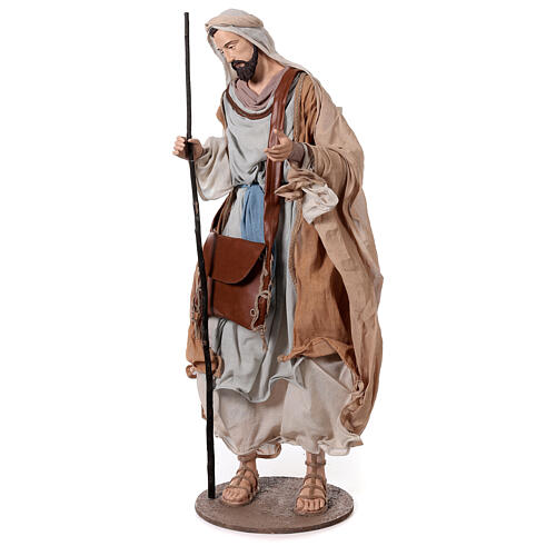 Northern Star natività 120 cm resina e tessuto 10
