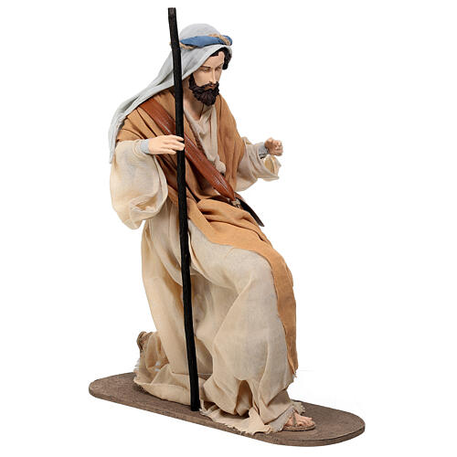 Holy Family set 60 cm resin and cloth, Northern Star 6