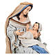 Holy Family set 60 cm resin and cloth, Northern Star s2