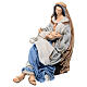 Holy Family set 60 cm resin and cloth, Northern Star s5