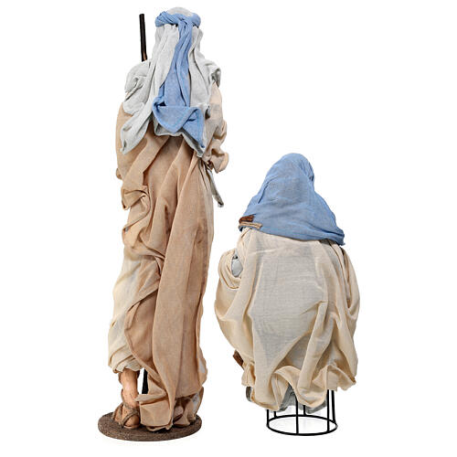 Holy Family set 3 pcs 65 cm Northern Star resin and cloth 10