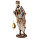 Statue Re Magi 65 cm resina e tessuto Northern Star  s6
