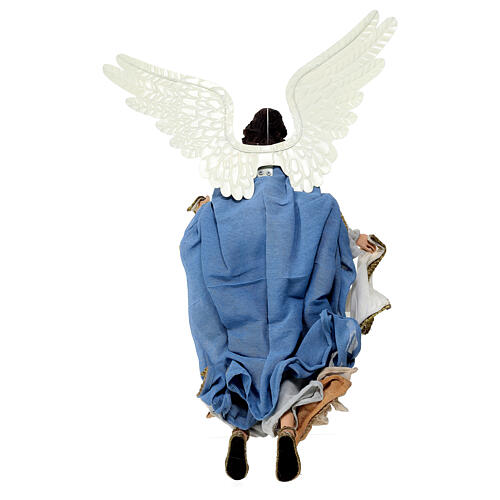 Flying angel, resin and fabric, for Northern Star Nativity Scene of 70 cm 6
