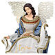 Flying angel, resin and fabric, for Northern Star Nativity Scene of 70 cm s2
