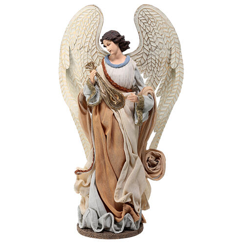 Estatua ángel 45 cm resina y tejido Norrthern Star 1