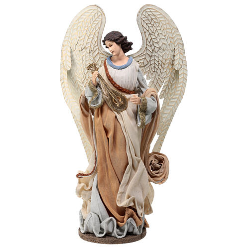 Statuina angelo 45 cm resina e tessuto Northern Star 1