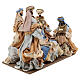 Holy Family and Wise Men, 25 cm, Northern Star, resin and fabric s4