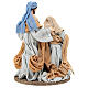Holy Family resin statue on base Northern Star 30 cm s5