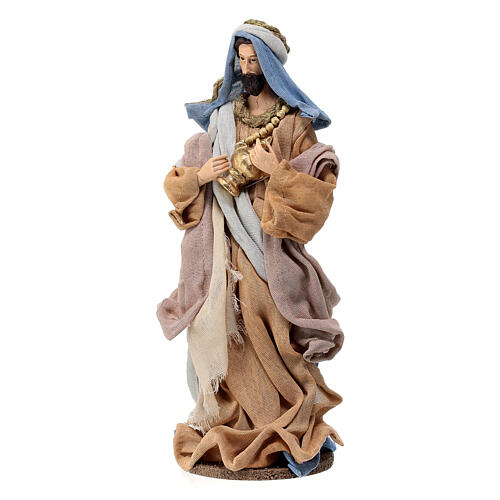 Three Wise Men statue 3 pcs 30 cm resin and cloth Northern Star 3