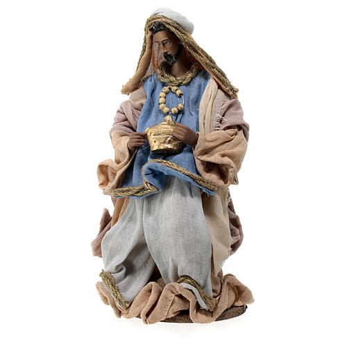 Three Wise Men statue 3 pcs 30 cm resin and cloth Northern Star 7