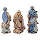 Three Wise Men statue 3 pcs 30 cm resin and cloth Northern Star s8