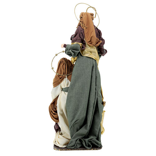 natività su base resina e tessuto 90 cm ''Christmas Symphonies'' 5